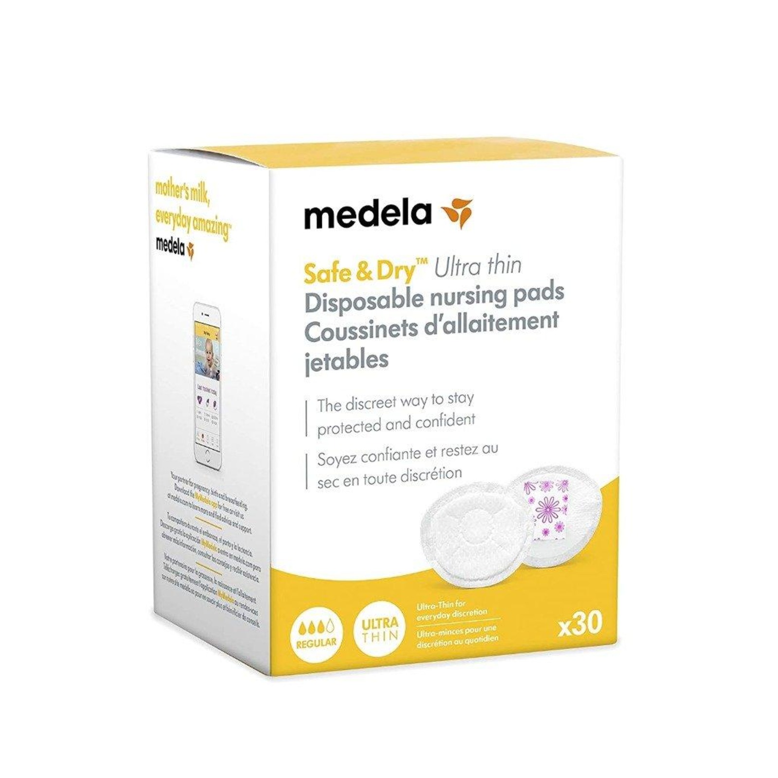 Medela Safe & Dry Disposable Nursing Pads NTUC FairPrice