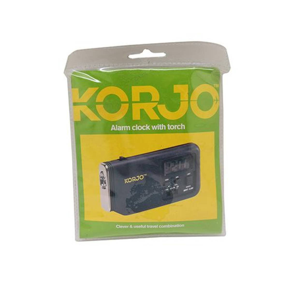KORJO Alarm clock with torch NTUC FairPrice