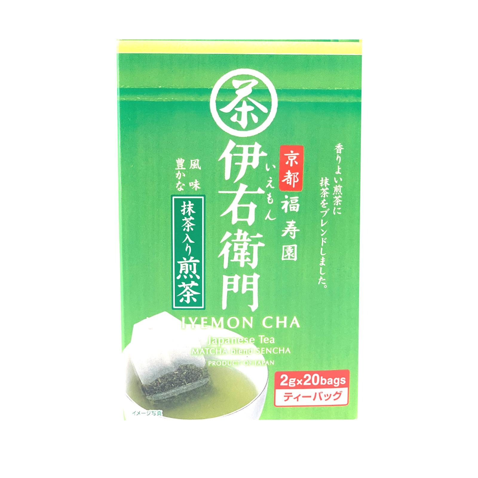 Ujinotsuyu Iemon Green Tea with Green Tea Powder Tea Bag NTUC FairPrice