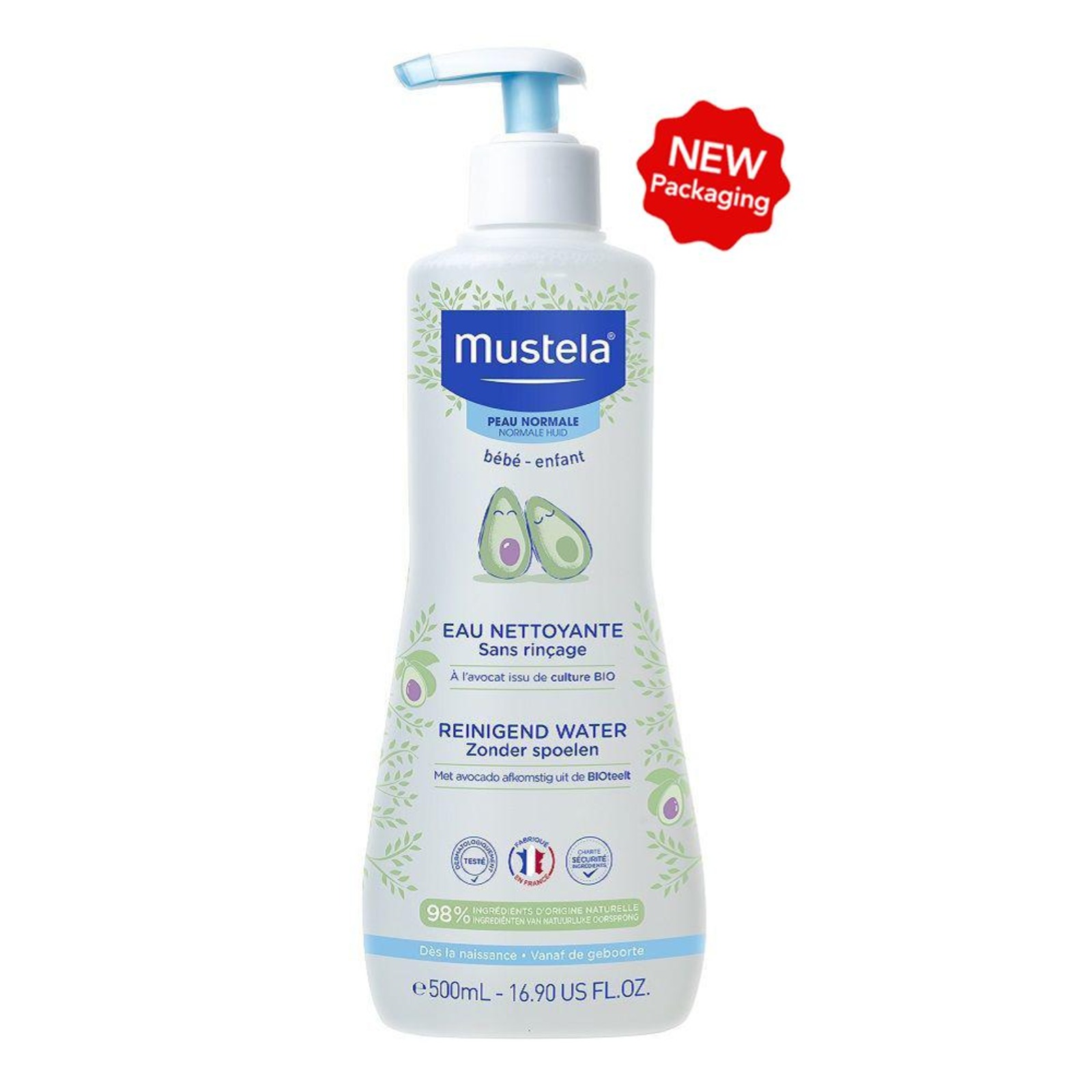 mustela waterless cleanser
