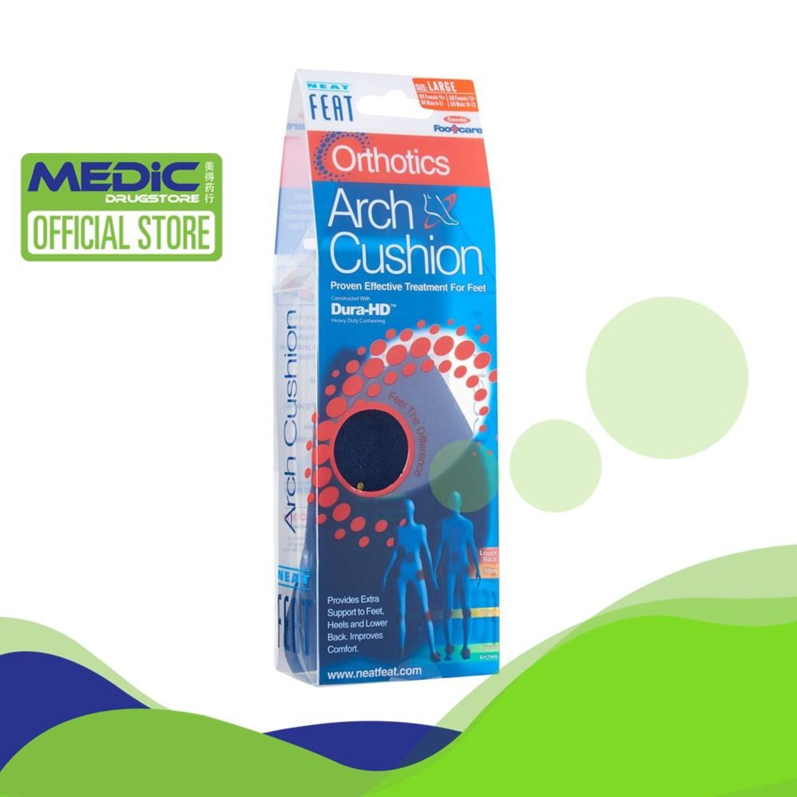 Neat Feat Arch Cushions (Large)