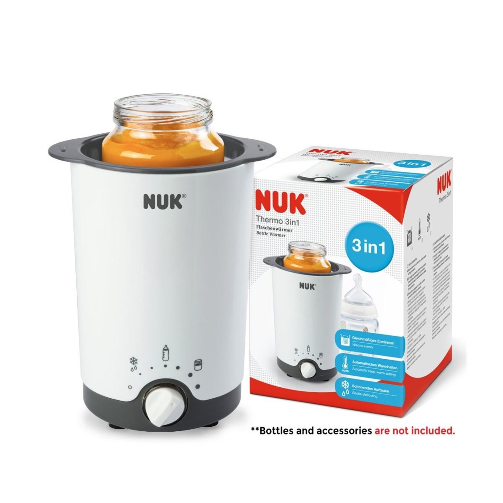 nuk bottle warmer 3 in 1