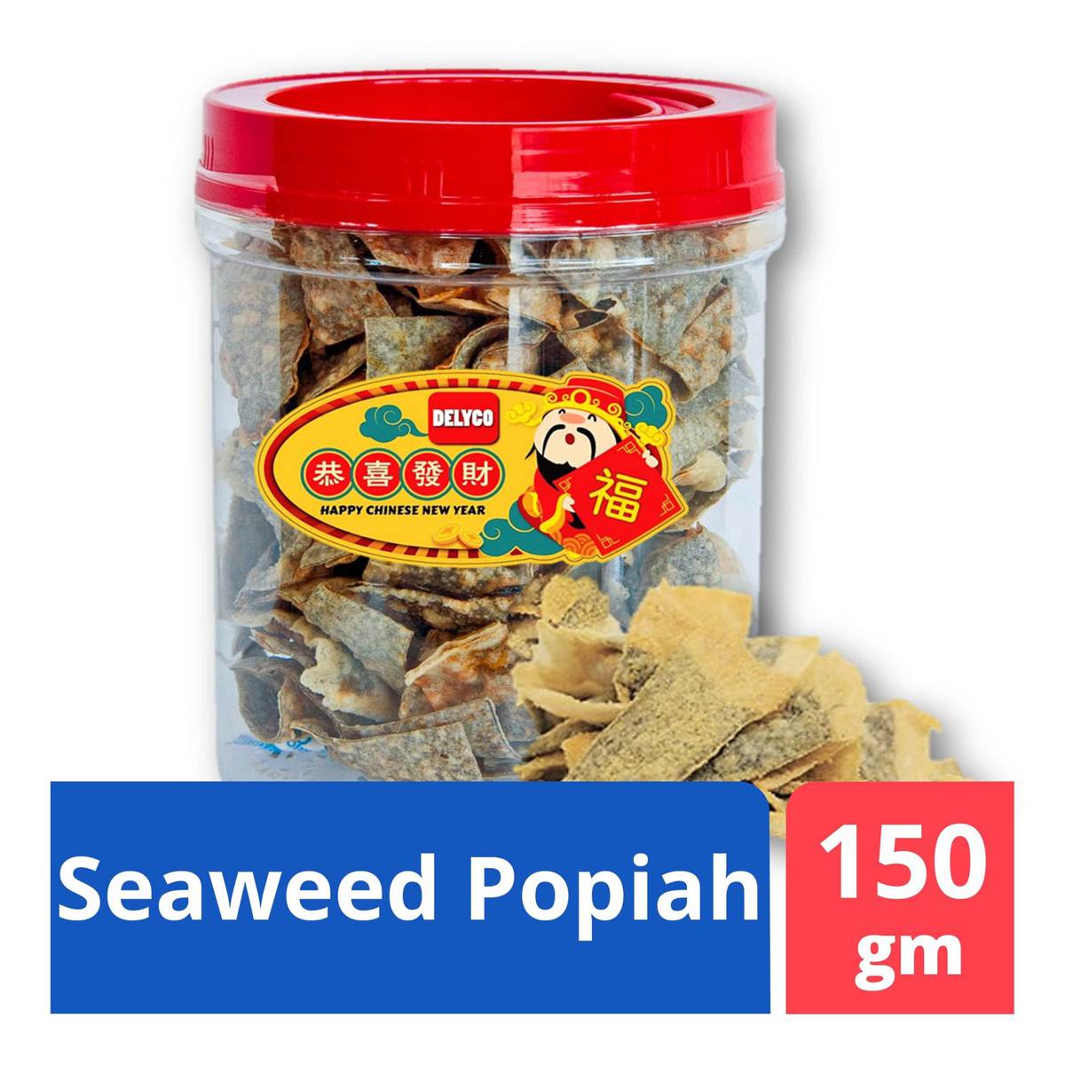 Delyco CNY Snack Seaweed Popiah Crispy NTUC FairPrice