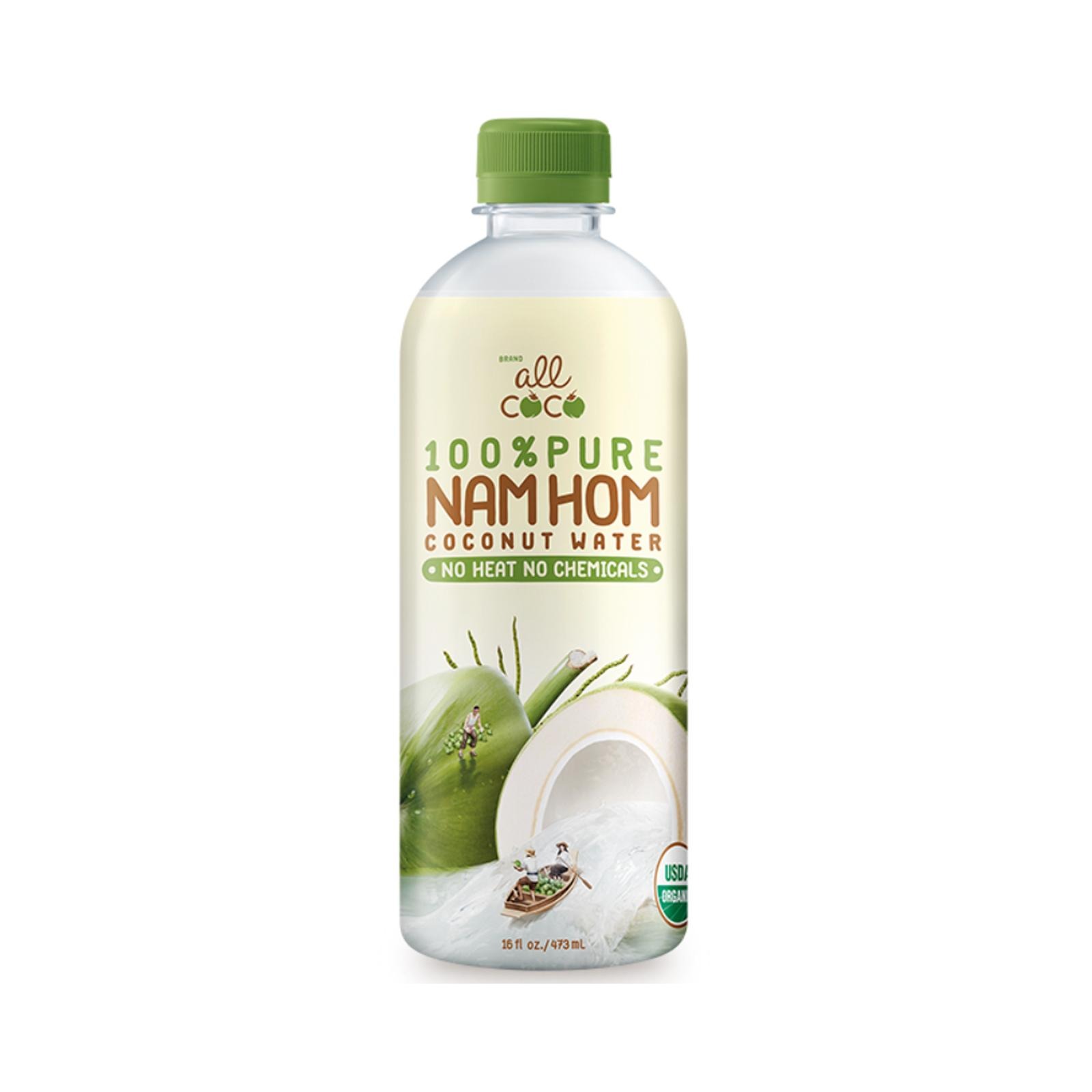 All Coco Organic 100 Pure Nam Hom Coconut Water NTUC FairPrice