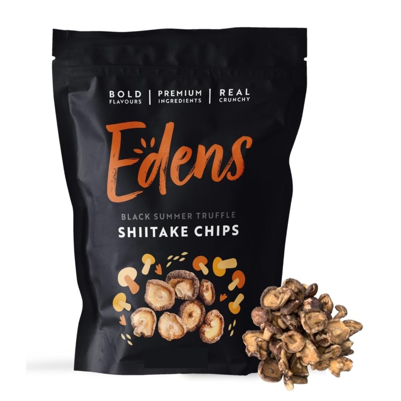 EDENS Black Summer Truffle Shiitake Chips NTUC FairPrice