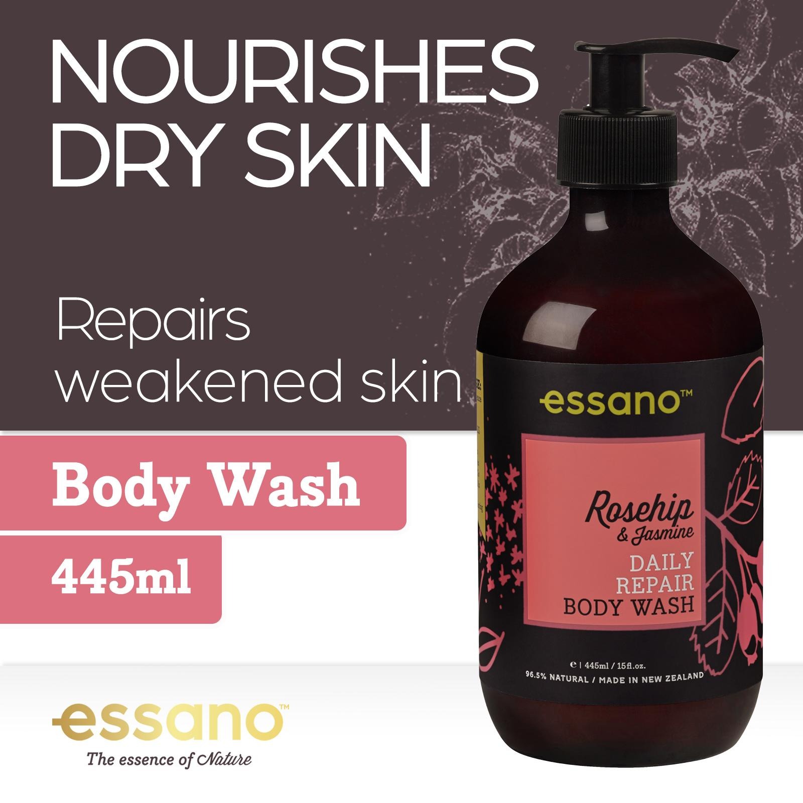 Essano Rosehip Oil Repairing Body Wash NTUC FairPrice