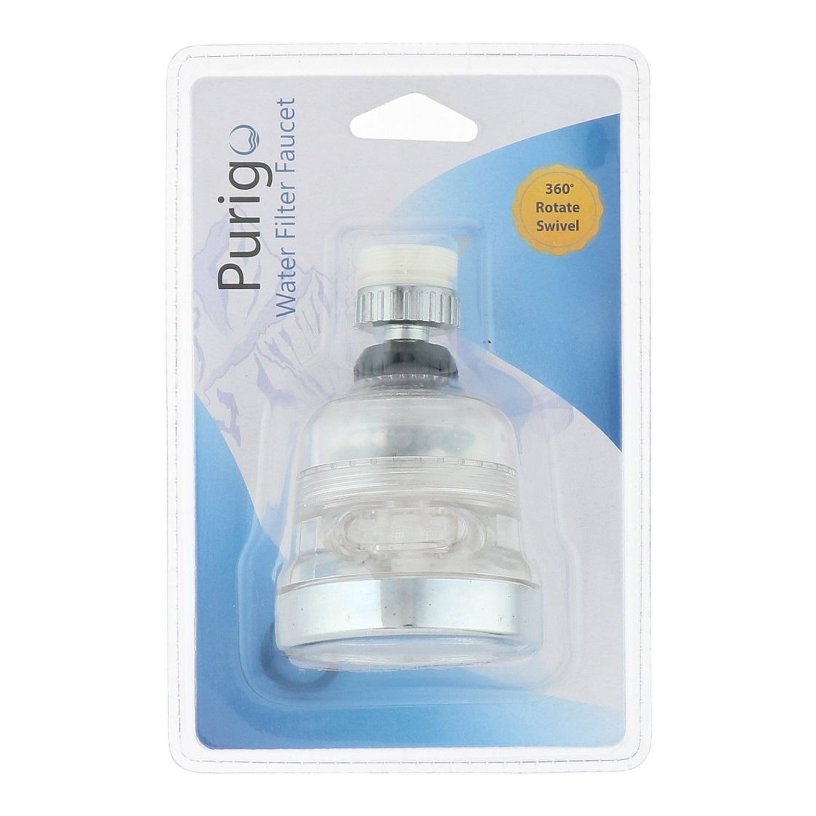 Purigo Water Filter Faucet (Calcium Sulfite Balls/Transparent NTUC