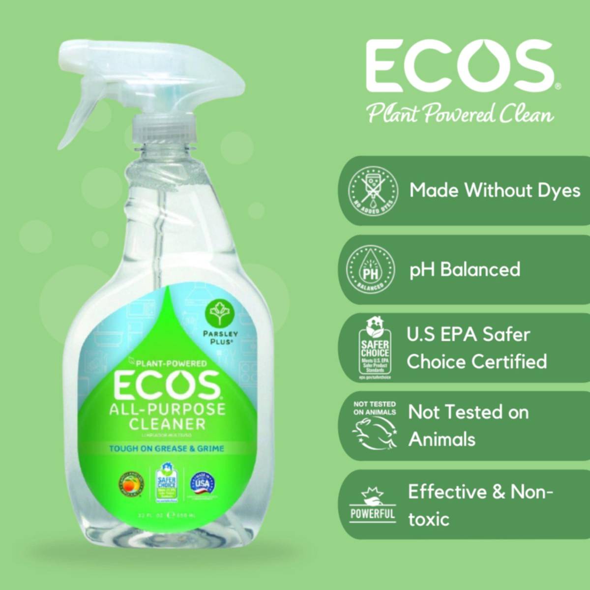 ECOS All Purpose Cleaner Parsley Plus NTUC FairPrice