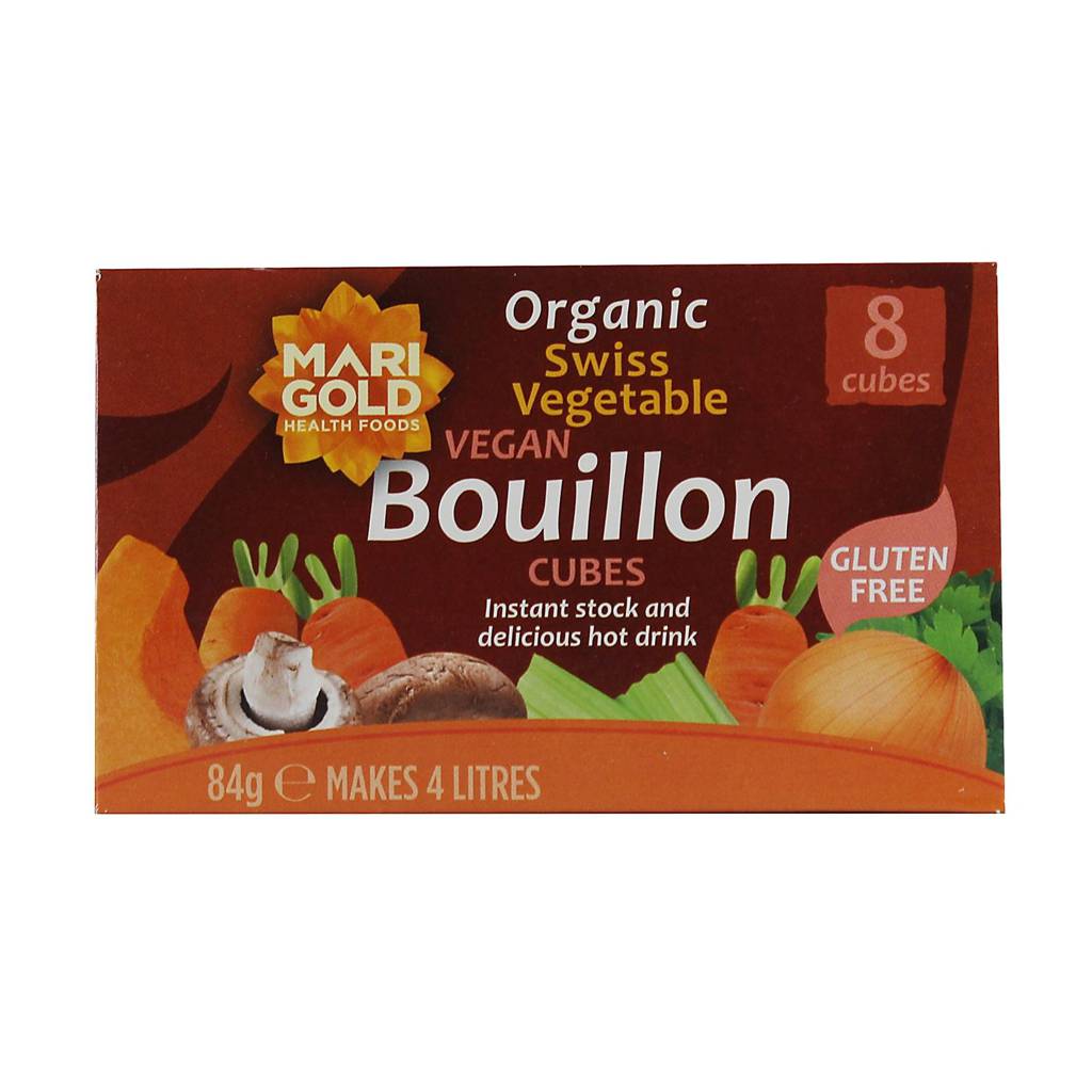 Marigold Organic Swiss Vegetable Bouillon Cubes Regular NTUC FairPrice
