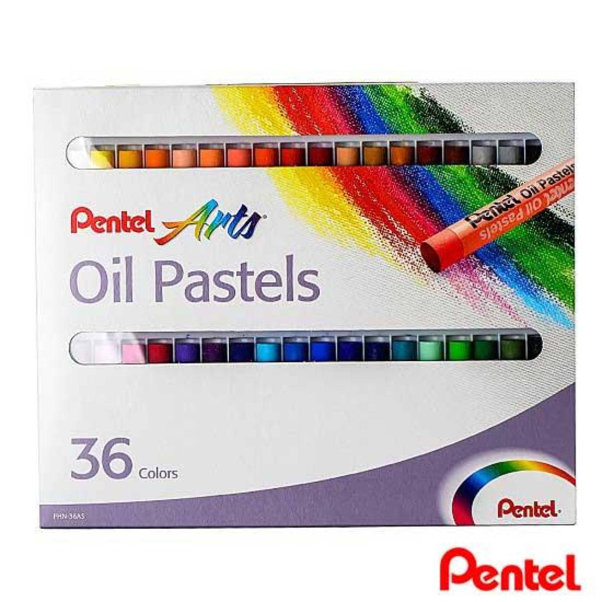 PENTEL Oil Pastel 36 Colors/box PHN36AS NTUC FairPrice