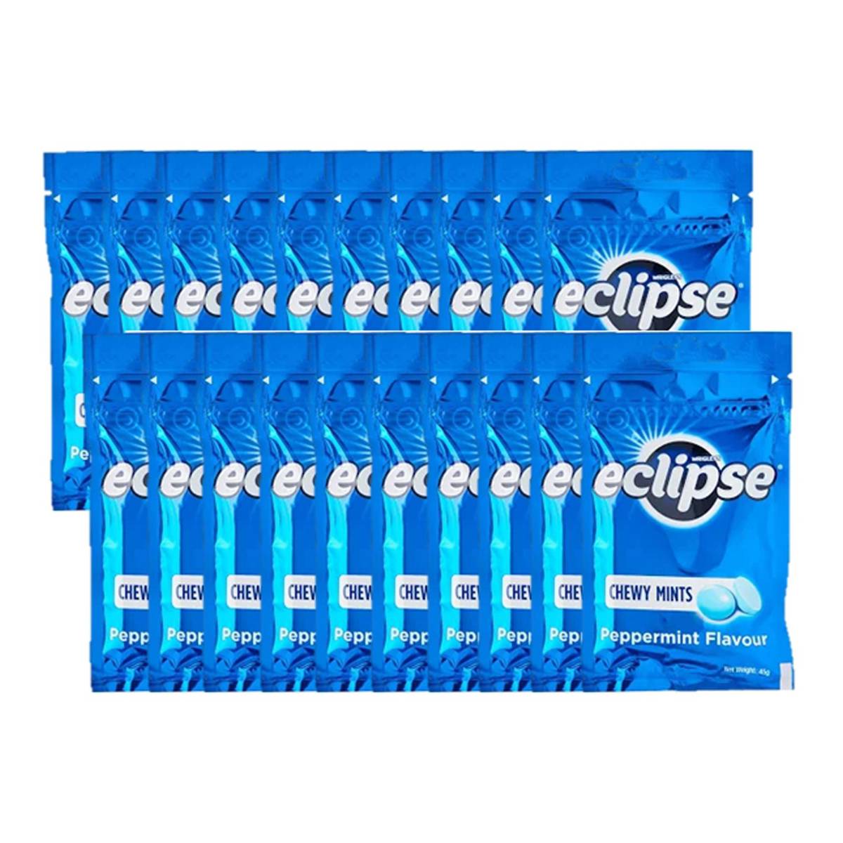 Eclipse Chewy Mints Packet Peppermint (Box) NTUC FairPrice