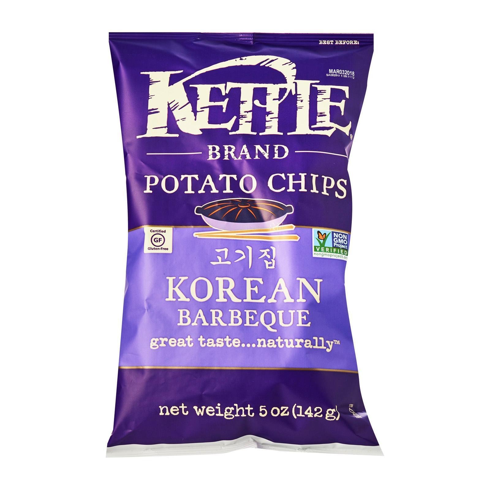 Kettle Chips Korean Barbeque NTUC FairPrice