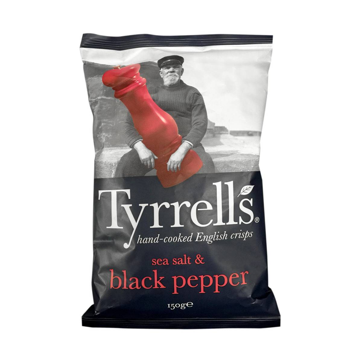 Tyrrells Sea Salt & Cracked Black Pepper Potato Chips NTUC FairPrice