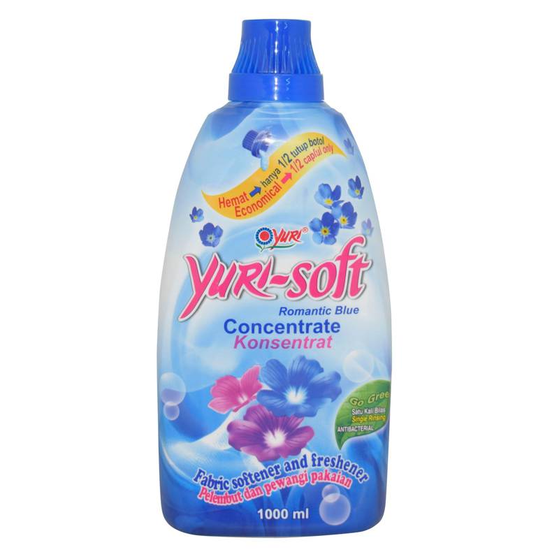 Yurisoft Concentrate fabric softeners Romantic Blue NTUC FairPrice