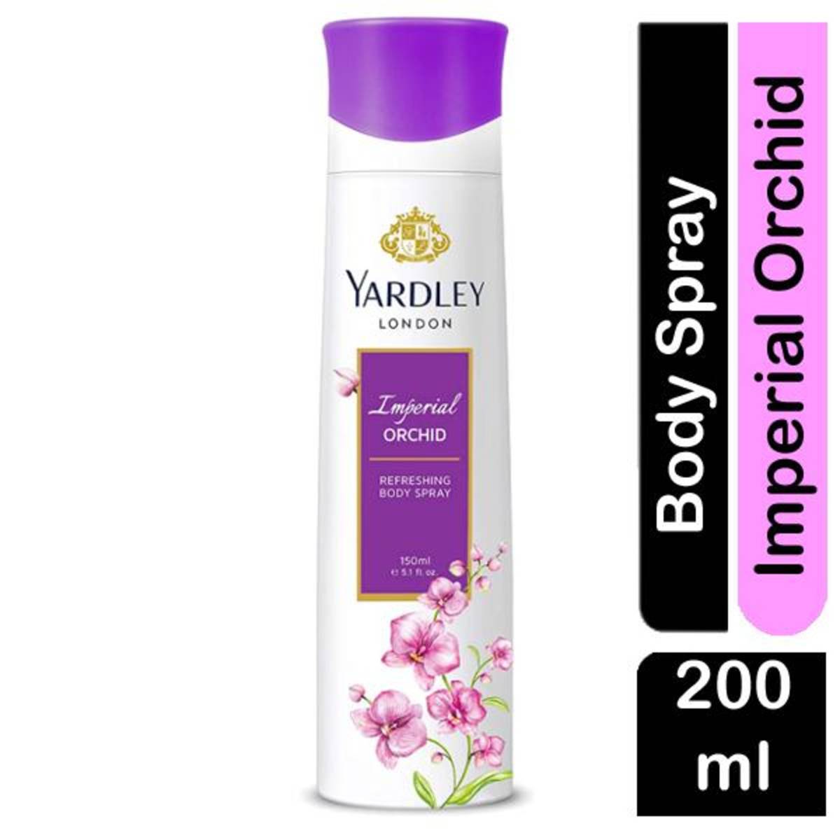 Yardley Imperial Orchid Body Spray For Women Ntuc Fairprice