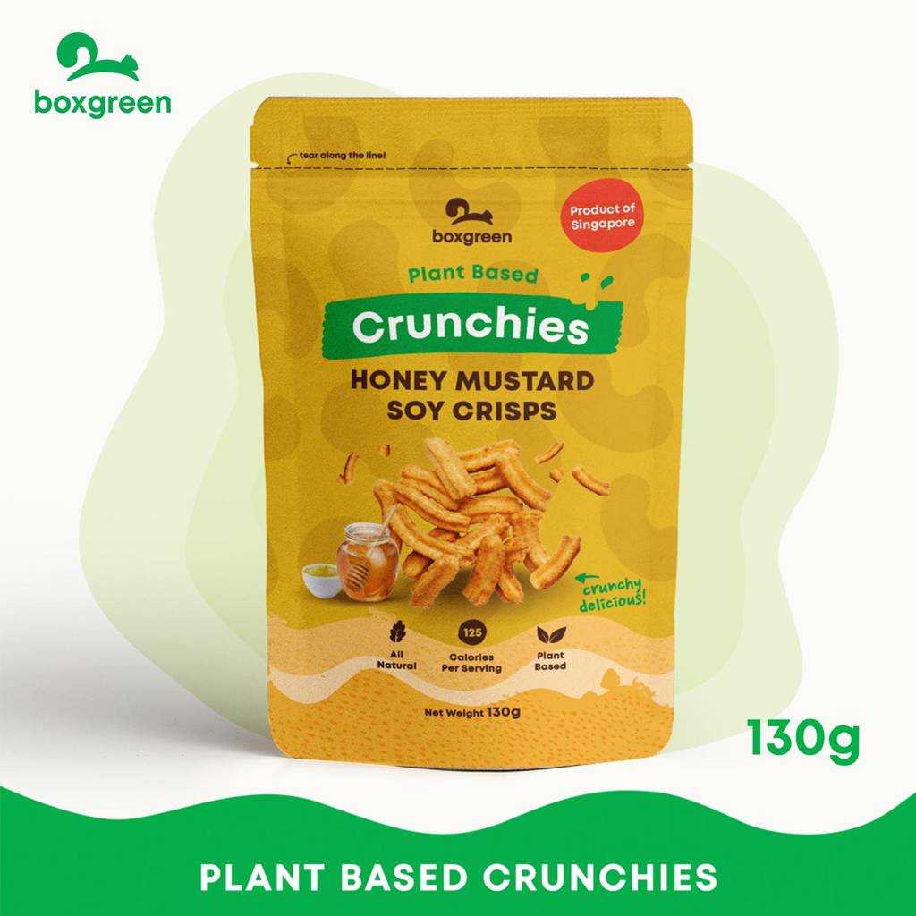 Boxgreen Honey Mustard Soy Crisps NTUC FairPrice