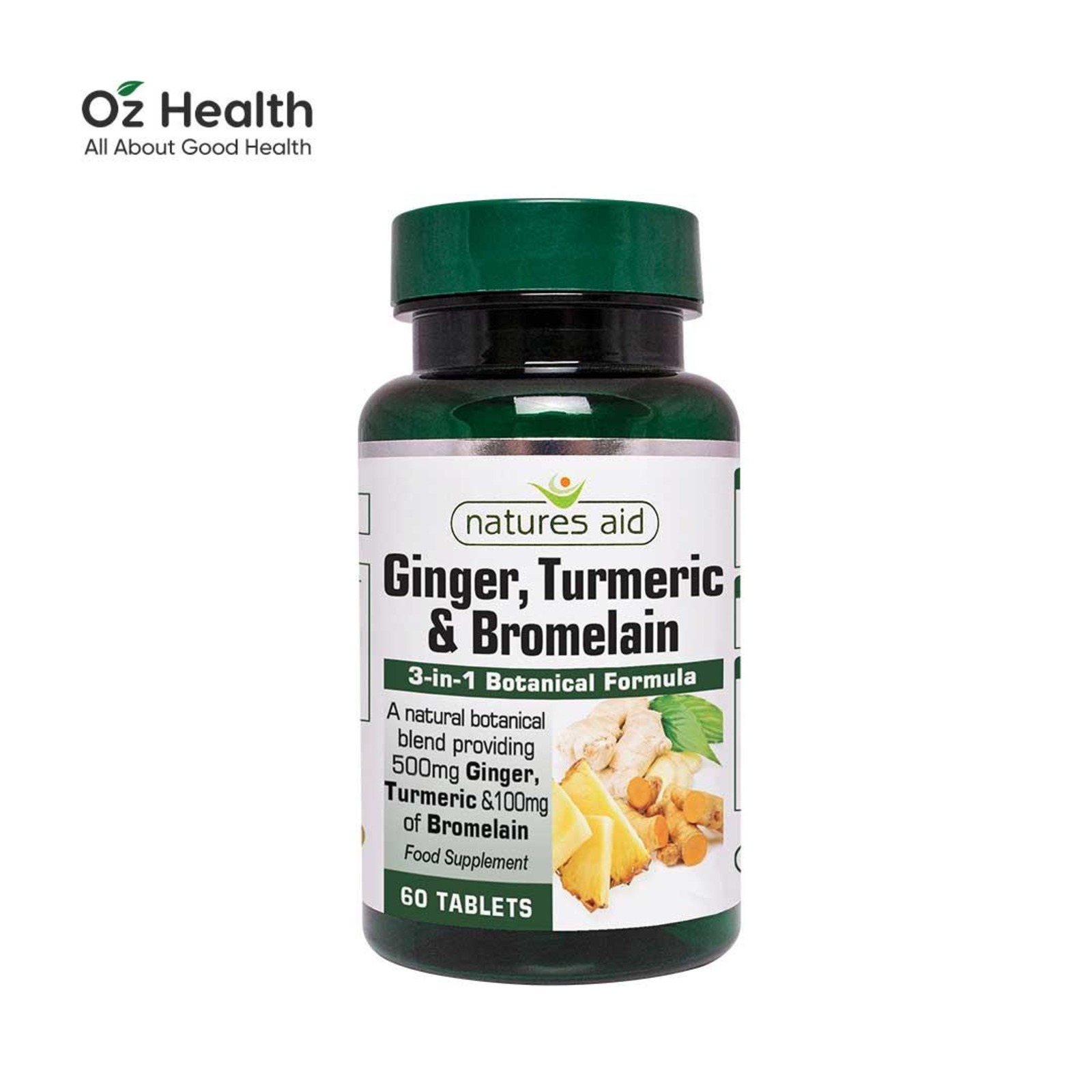 Natures Aid Ginger Turmeric and Bromelain NTUC FairPrice