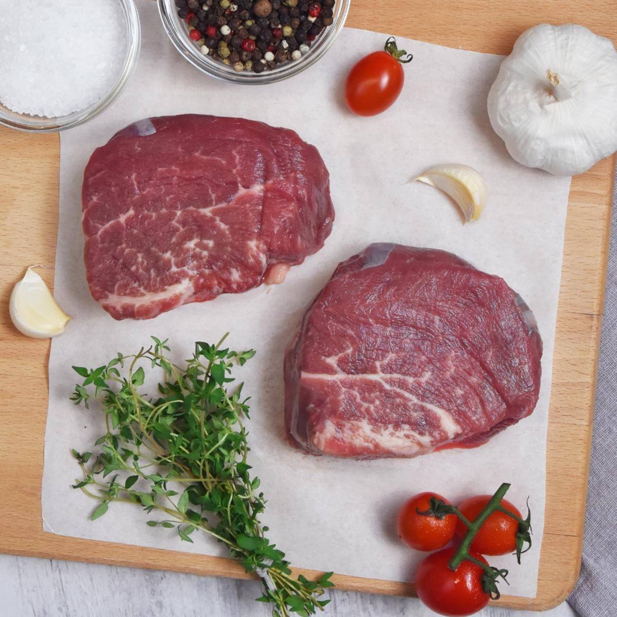 Green Meadows Angus Beef Tenderloin Steaks NTUC FairPrice