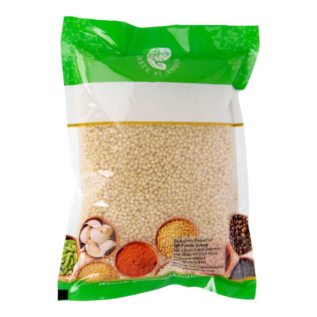 Taste of India Premium White Urid Dal (Lentils) (Whole) 1kg NTUC