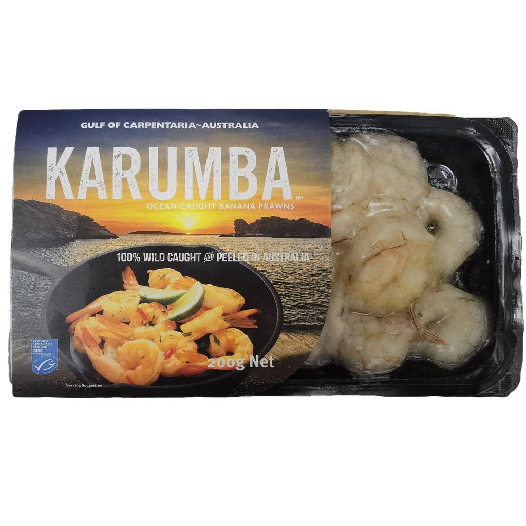 Karumba Wild Caught Australian Banana Prawns NTUC FairPrice