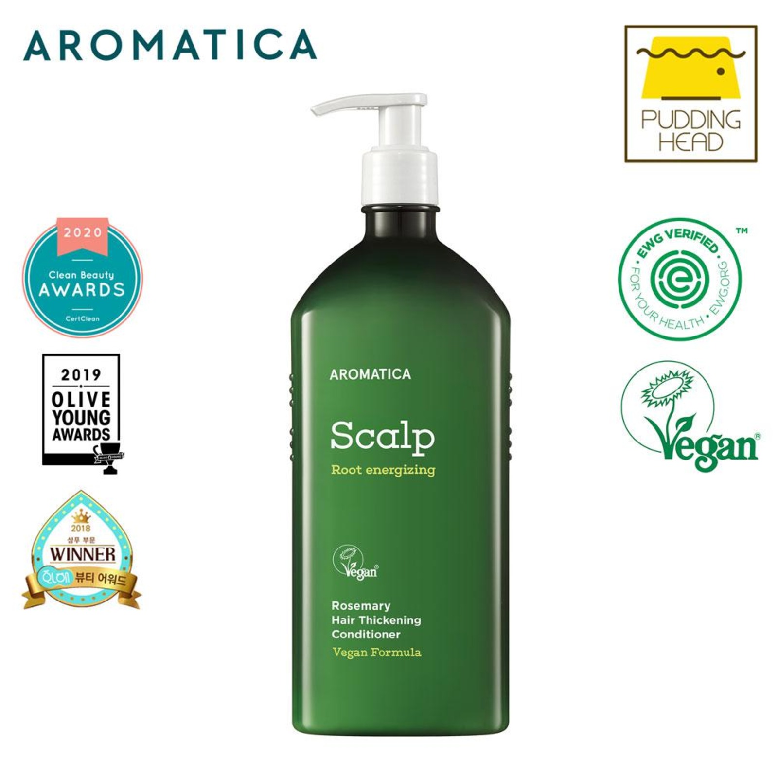 AROMATICA AROMATICA Rosemary Hair Thickening Conditioner NTUC FairPrice