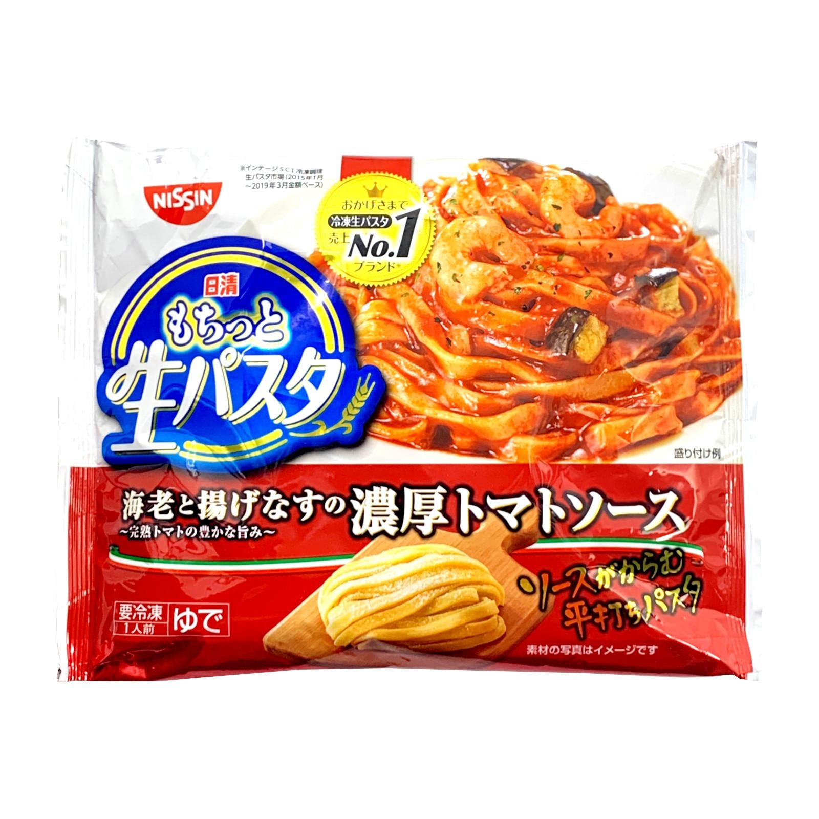Nissin Mochitto Rich Tomato Sauce Flat Pasta NTUC FairPrice