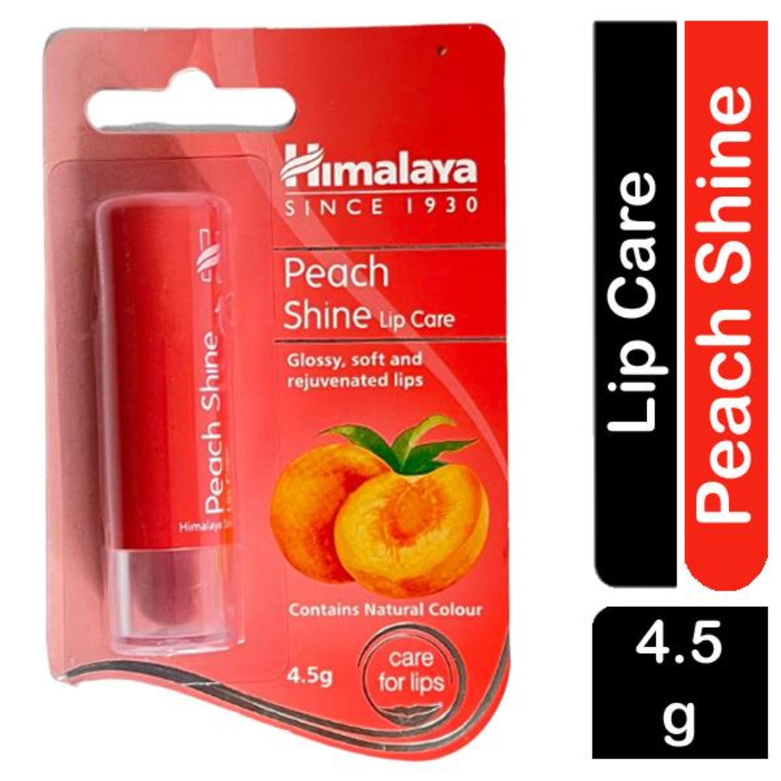 Himalaya LIP CARE PEACH Glossy Soft & Rejuvenated LIPS NTUC FairPrice