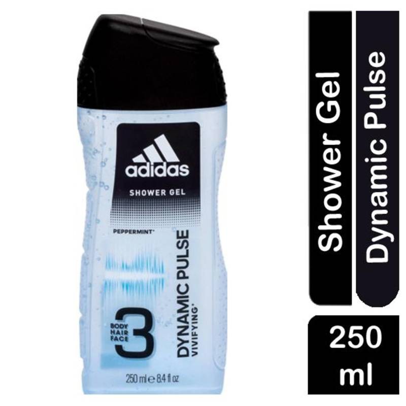 Adidas Shower Gel 3in1 PEPPERMINT Dynamic Pulse VIVFYING NTUC FairPrice