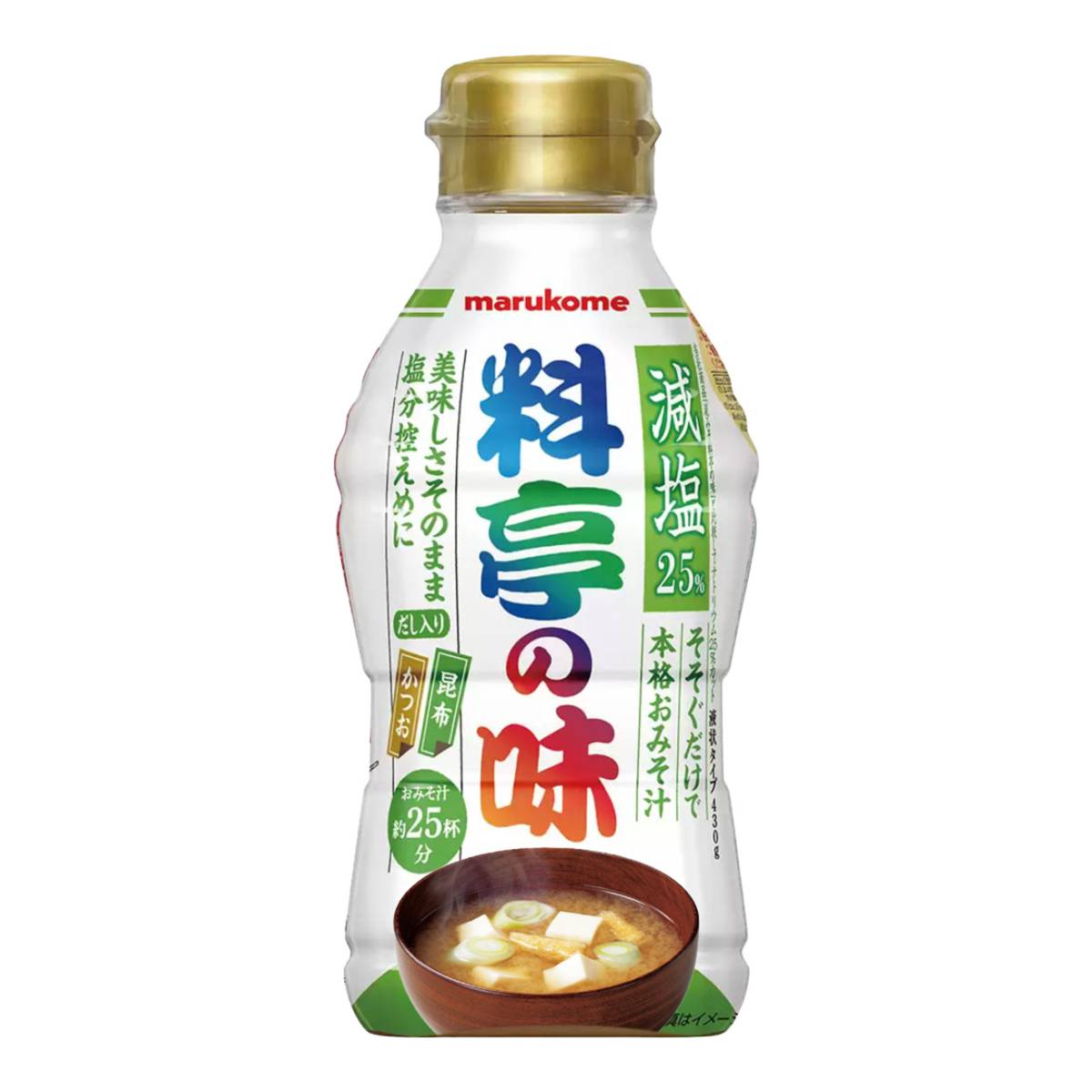 Marukome Liquid Miso Soup Base MILD Ryotei No Aji NTUC FairPrice
