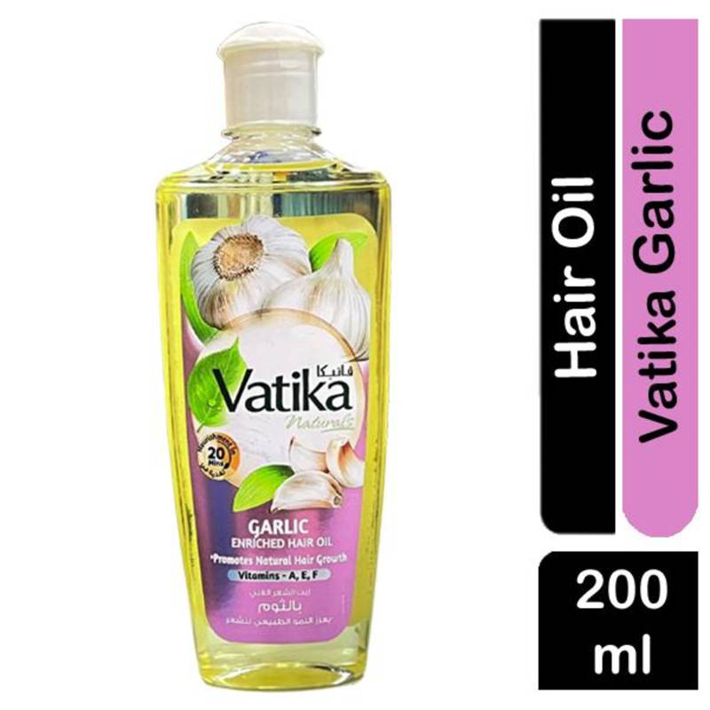 Vatika Naturals GARLIC Enriched HAIR OIL Hair Growth NTUC FairPrice