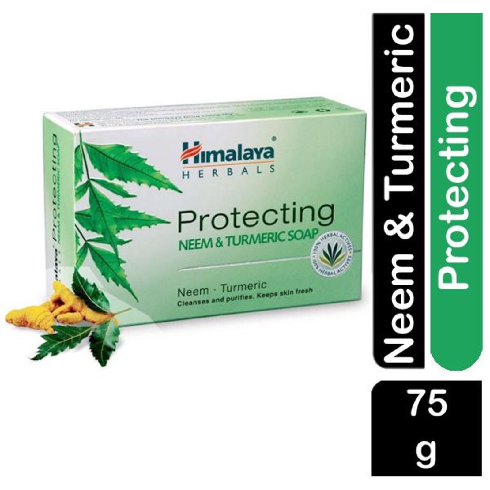 Himalaya Herbals Protecting Neem Turmeric Bar Soap Ntuc Fairprice