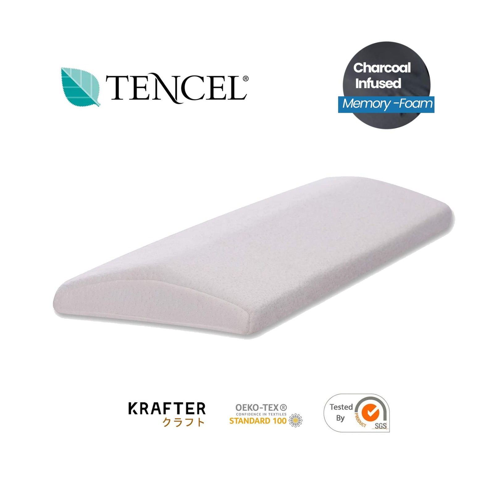 tencel memory foam pillow