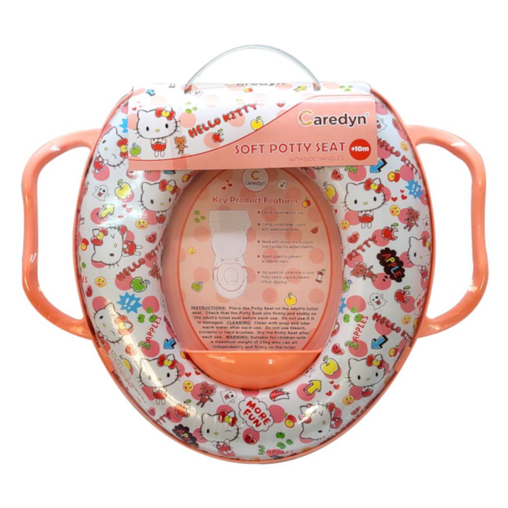 CAREDYN Soft Potty Seat with Handles Hello Kitty NTUC FairPrice
