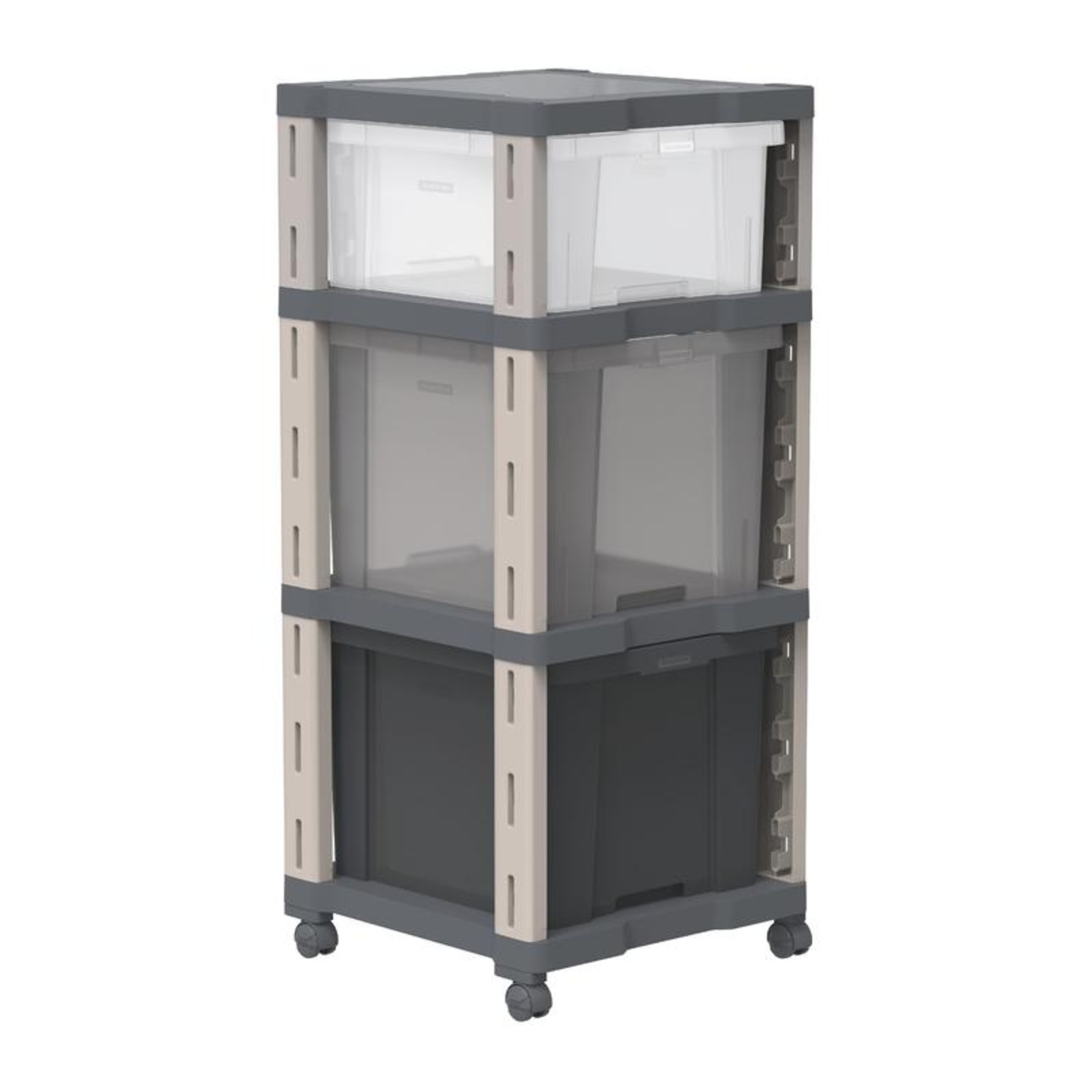 Tramontina Basic Office 3 Drawers, Plastic/Storage/Wheels NTUC FairPrice