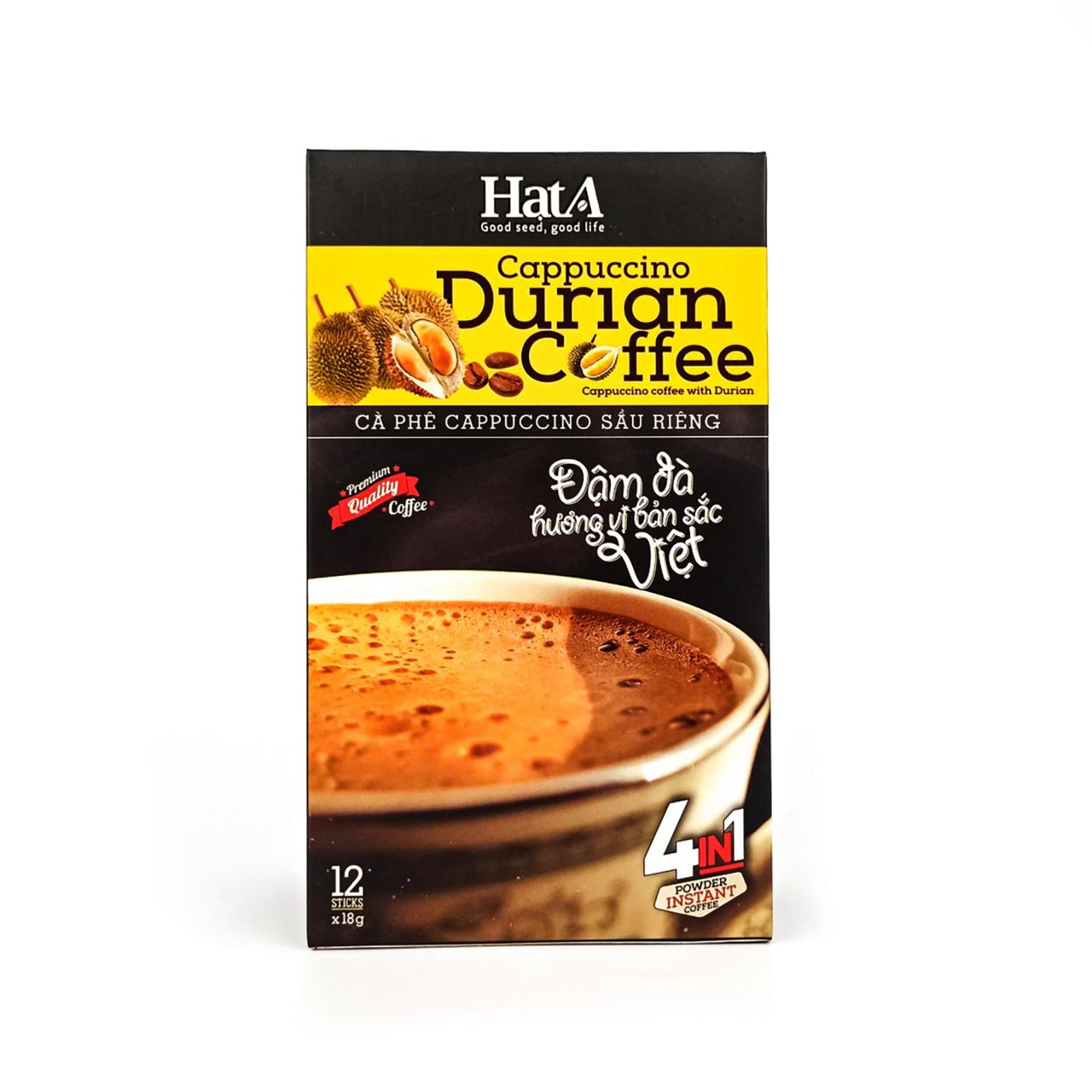 Hat A Coffee Durian Cappuccino Coffee Ntuc Fairprice