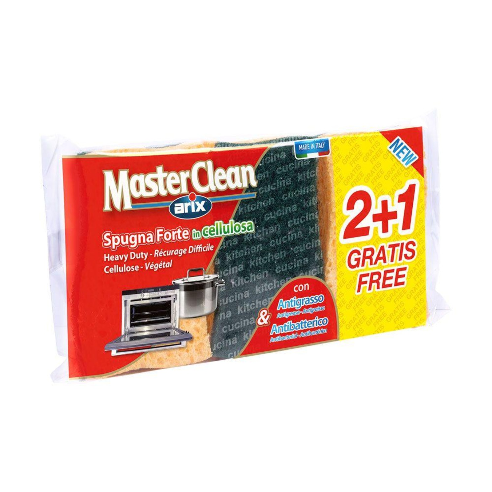 Arix MasterClean Antigrease & Antibacterial Cellulose (2+1) | NTUC ...