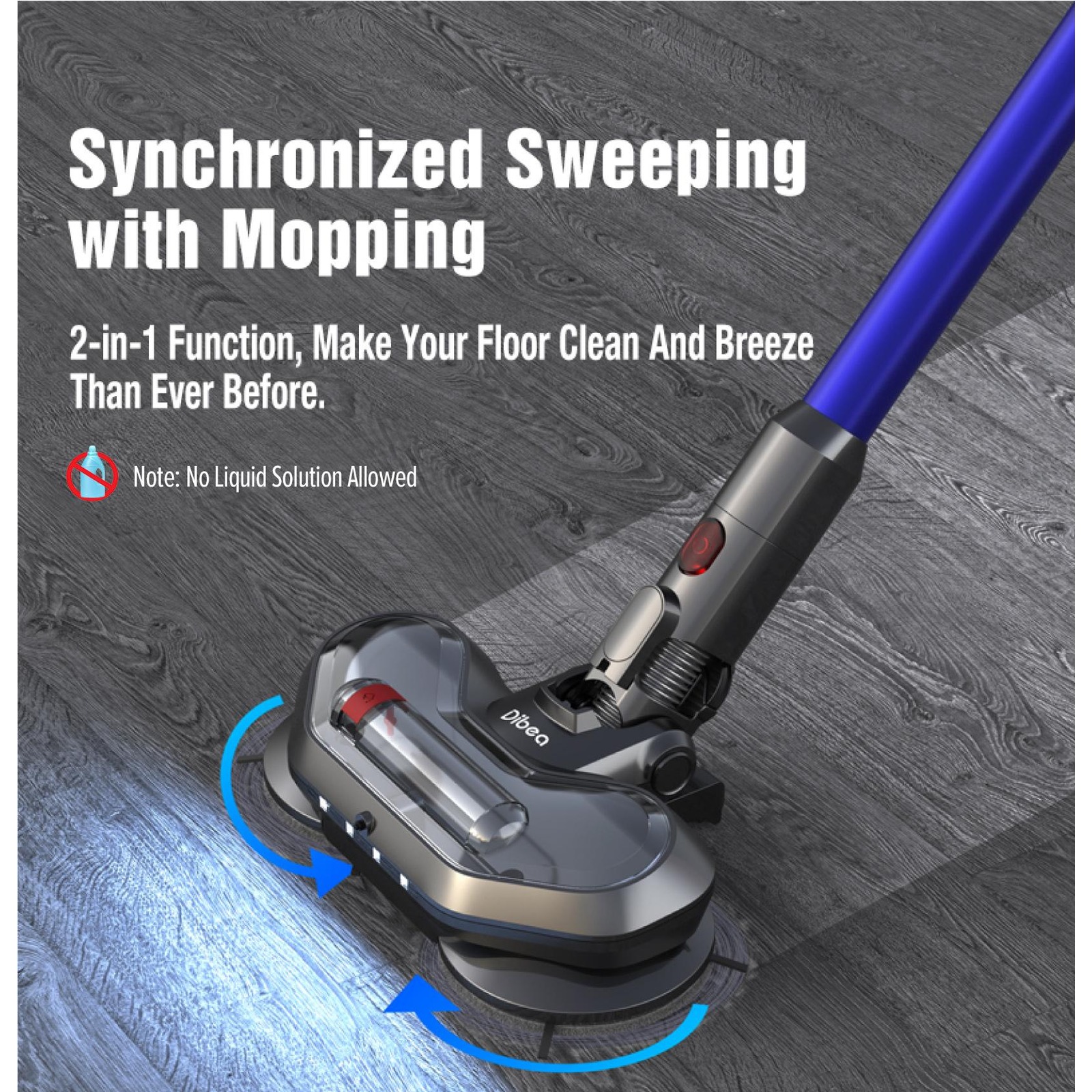 Vacuum \u0026 Mop Cordless Vacuum Cleaner 