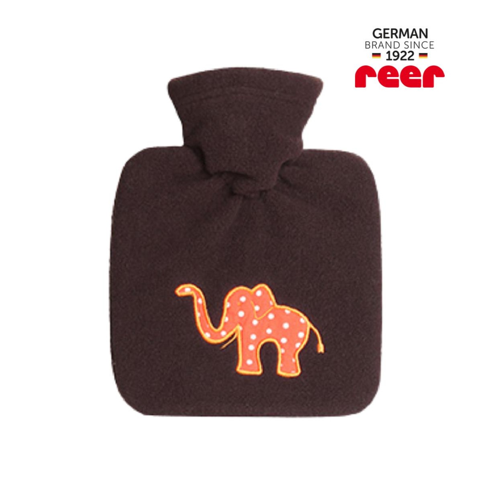 Reer Safari Hot Water Bottle with Fleece Cover Elephant NTUC FairPrice