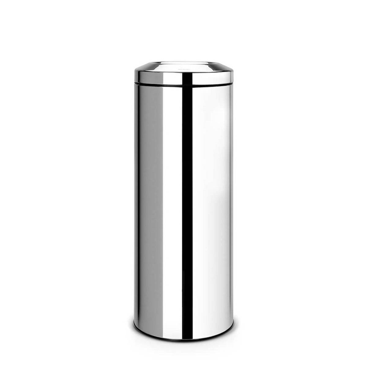 Brabantia Flameguard Waste Paper Bin 20 Ltr Matt Steel NTUC FairPrice