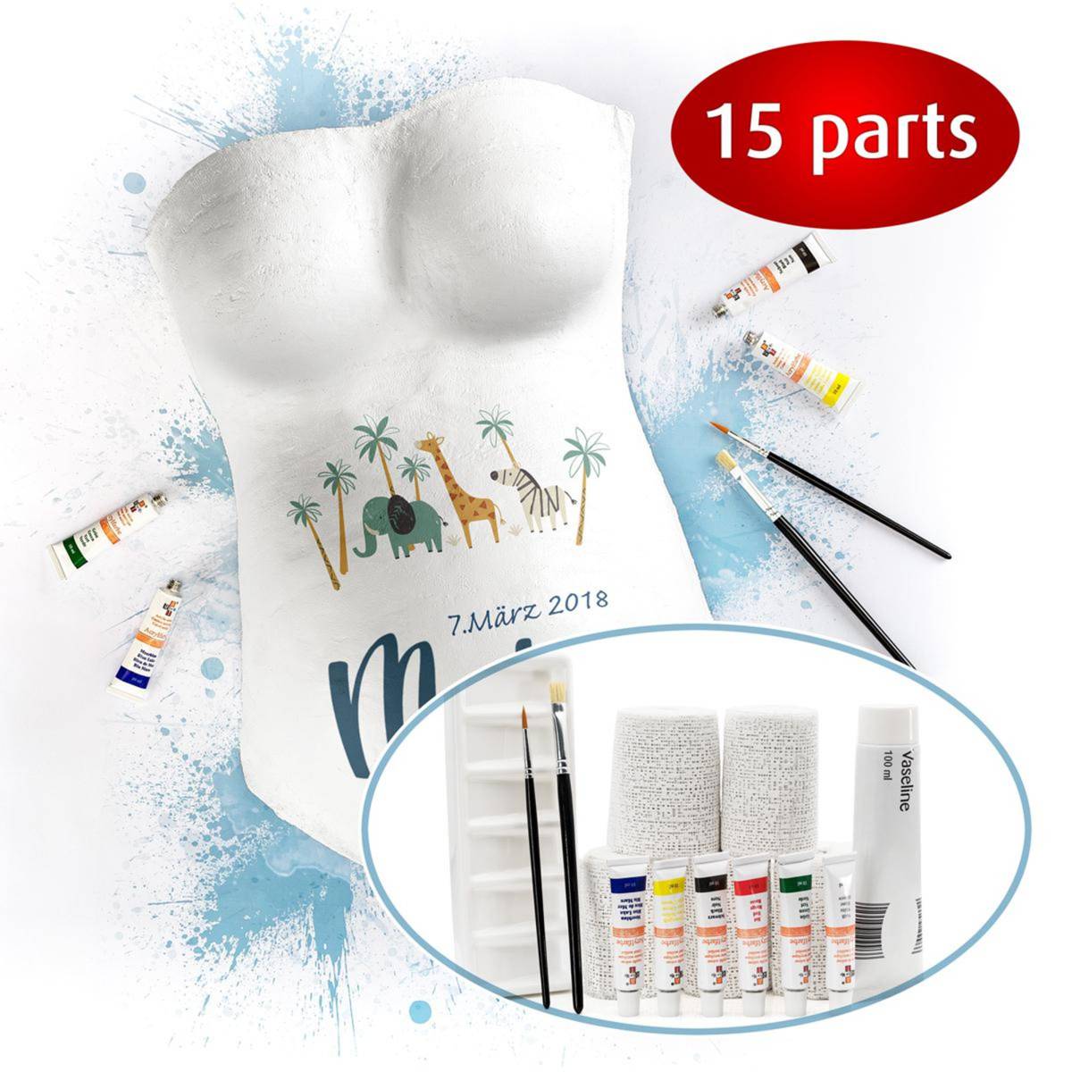 Reer MommyLine Pregnancy Belly Cast Kit NTUC FairPrice