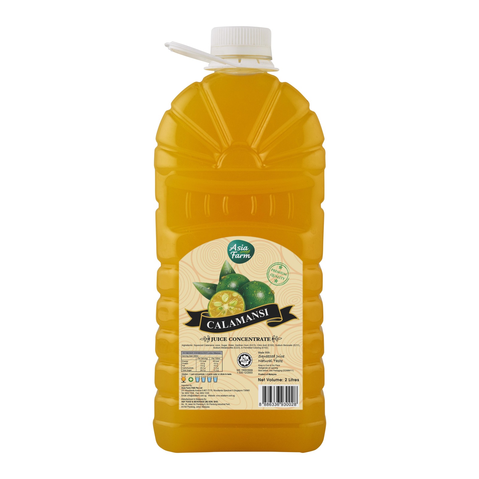 All the while i thought lime juice from hawker stalls are made from