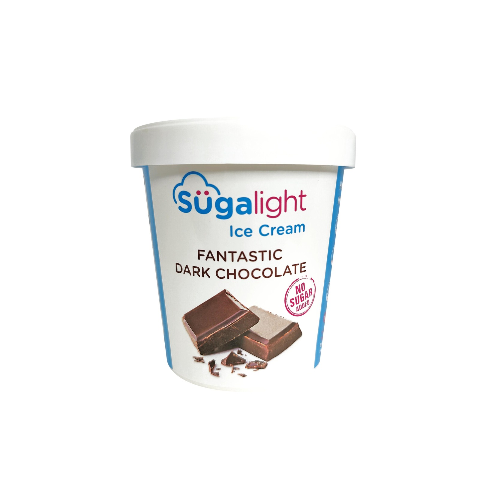 Sugalight Fantastic Dark Chocolate Ice Cream No Sugar Added NTUC