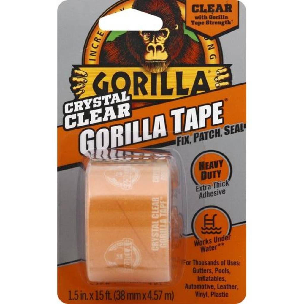 Gorilla Tape Crystal Clear 15ft (5yd) 6015002 NTUC FairPrice