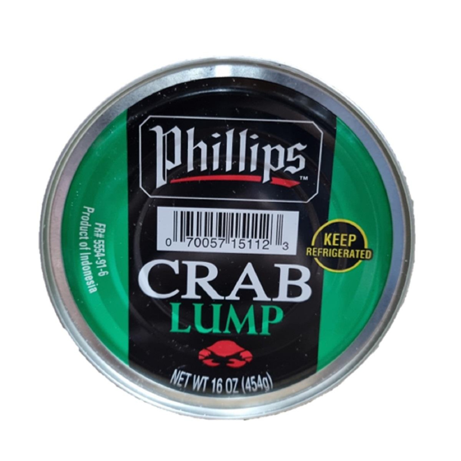 Phillips Phillips Crab Meat Lump (16oz) 454 G NTUC FairPrice