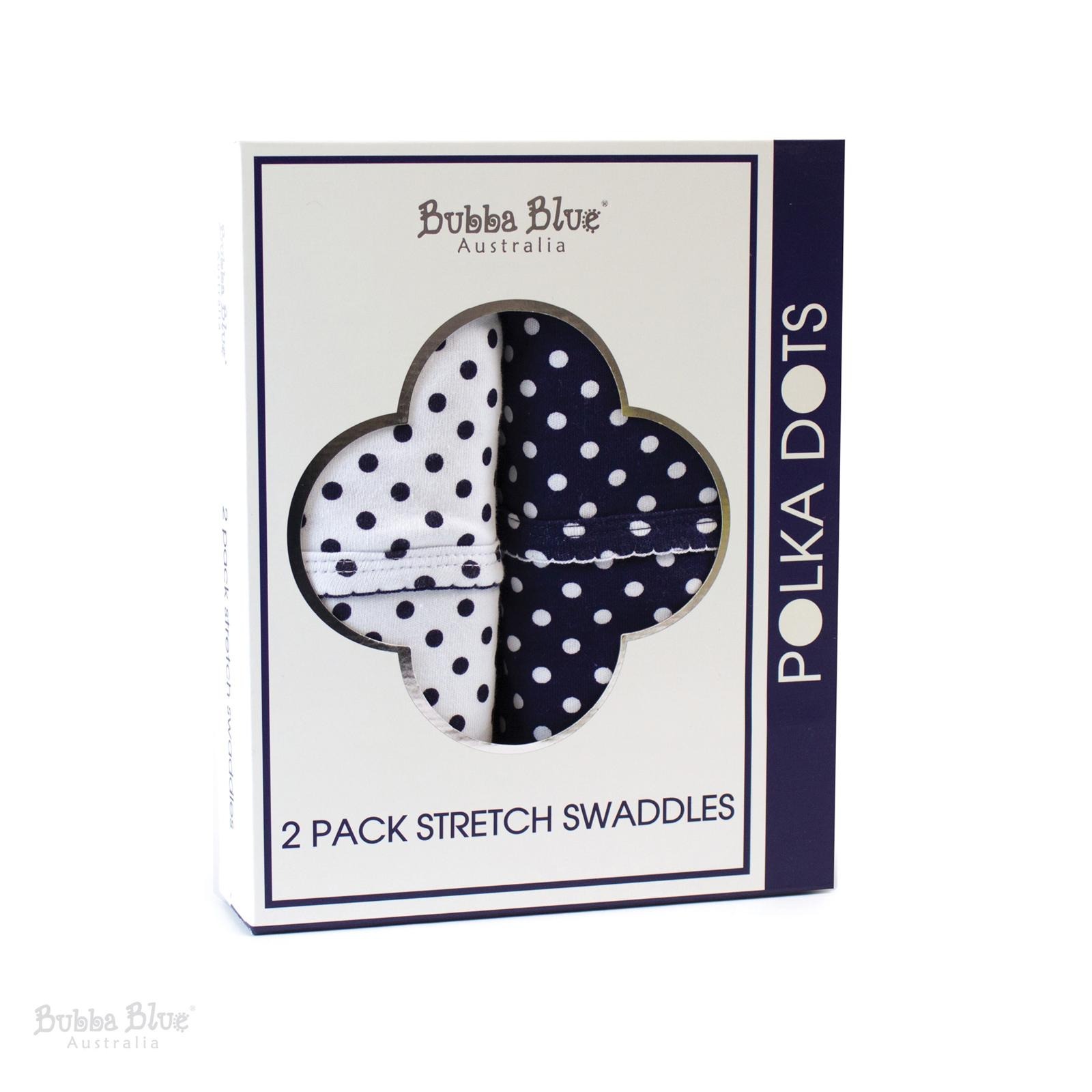polka dot swaddle