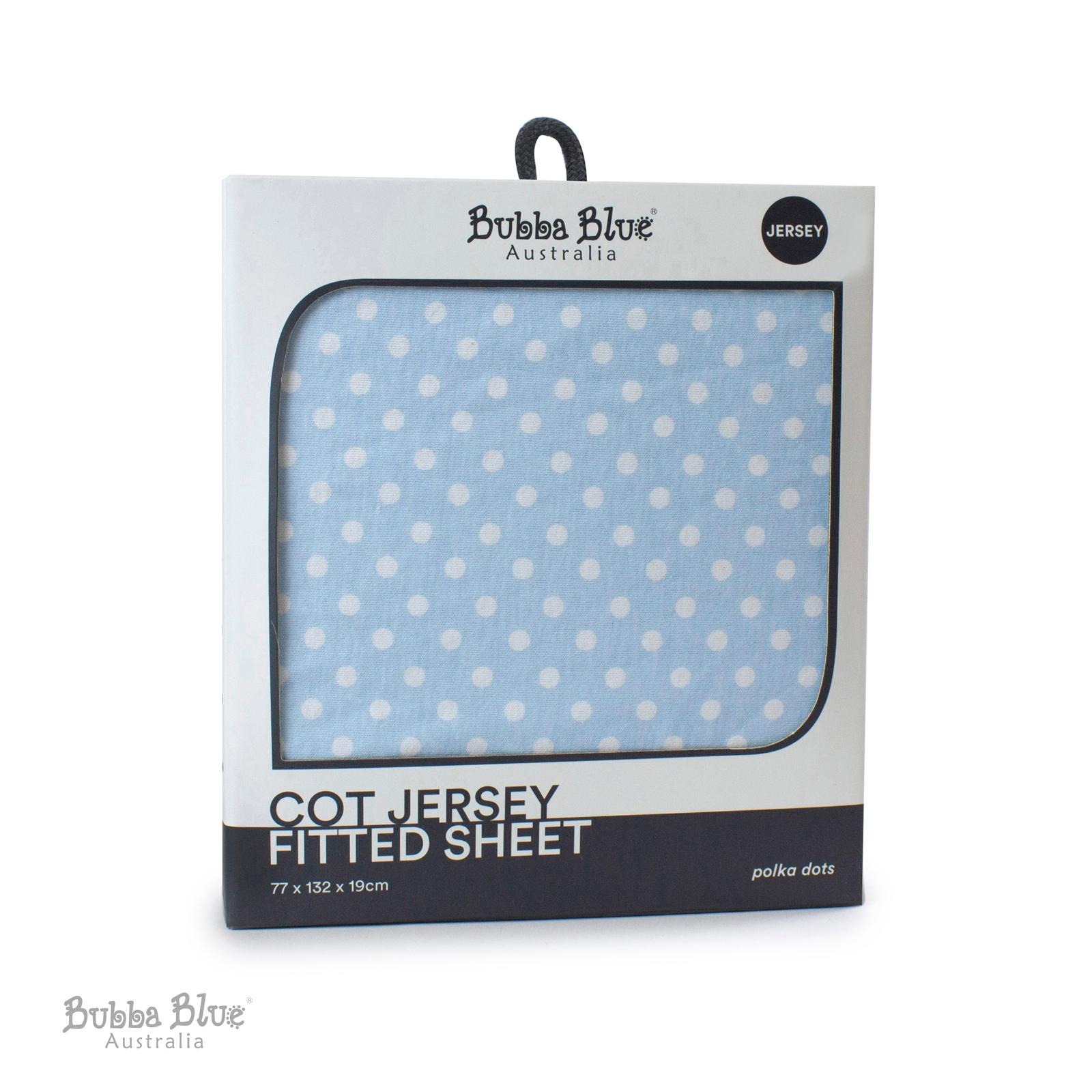 polka dot cot sheet