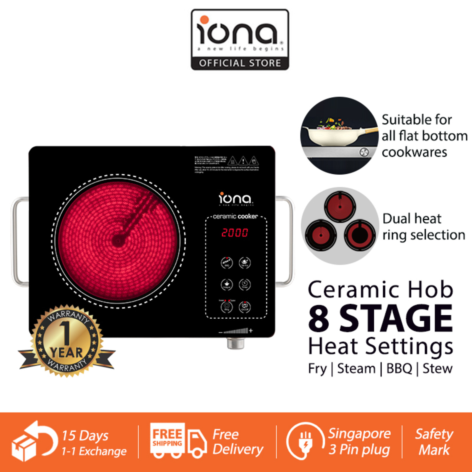 ceramic electric hot plate