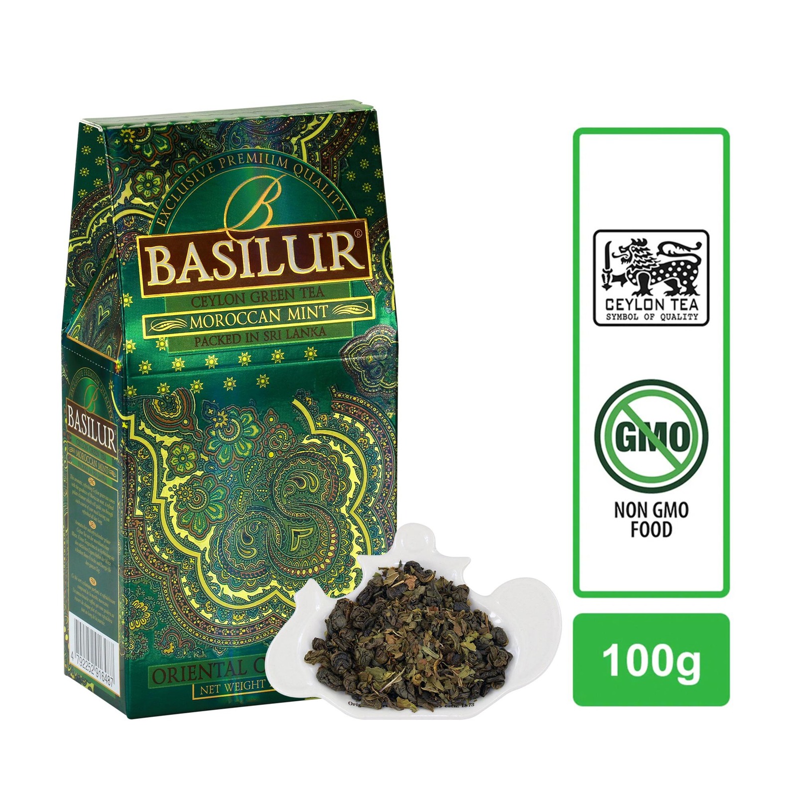 Basilur Moroccan Mint Ceylon Green Tea Loose Leaf NTUC FairPrice