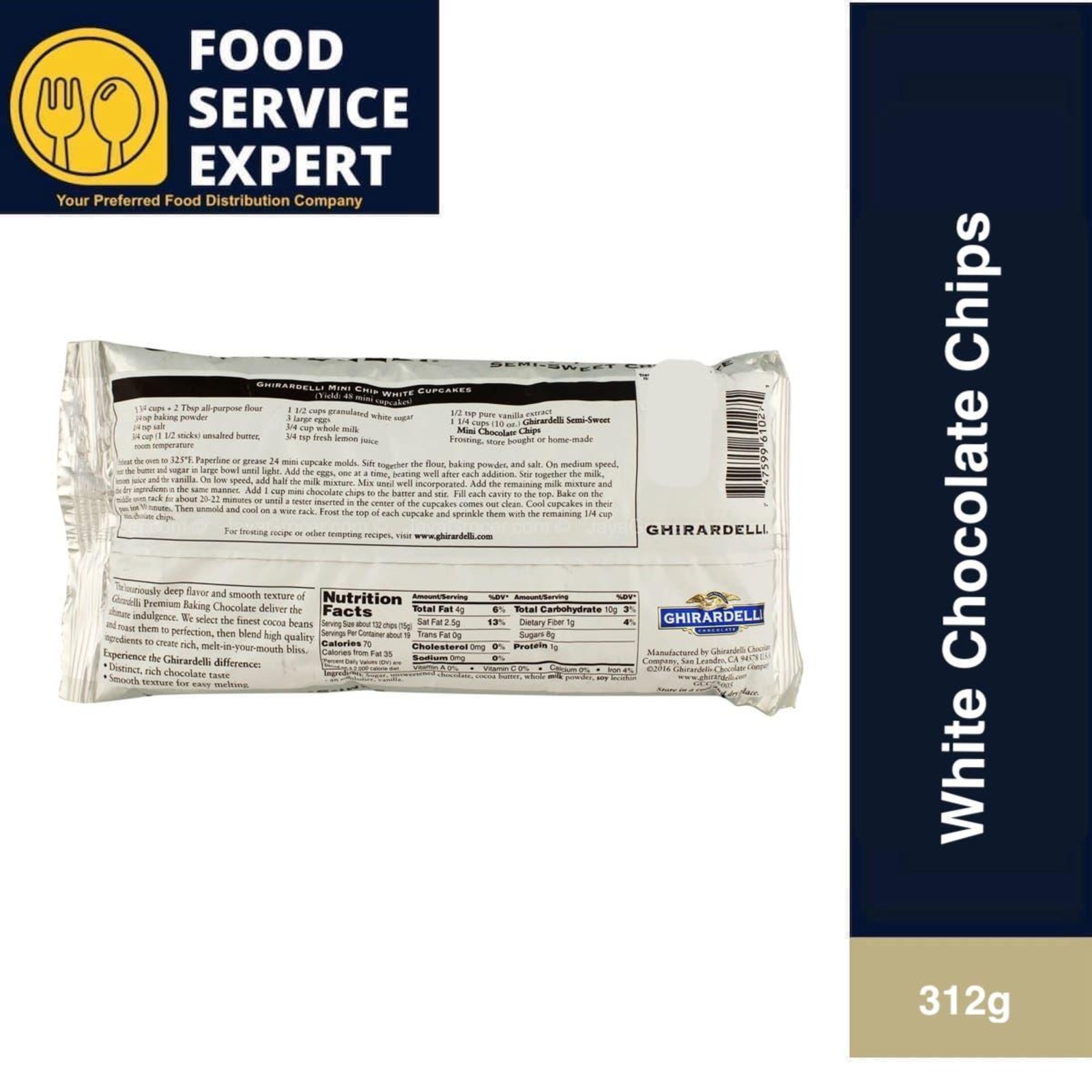 Ghirardelli 60 Cacao Bittersweet Chocolate Chips Ntuc Fairprice