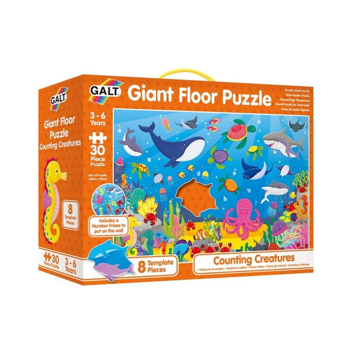 Galt Giant Floor Puzzle (Counting Creatures) NTUC FairPrice